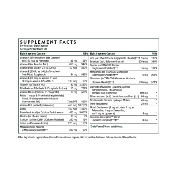 thorne advanced nutrients