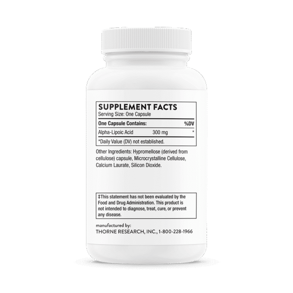 thorne alpha lipoic acid