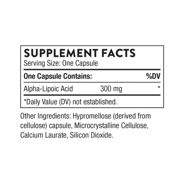 thorne alpha lipoic acid