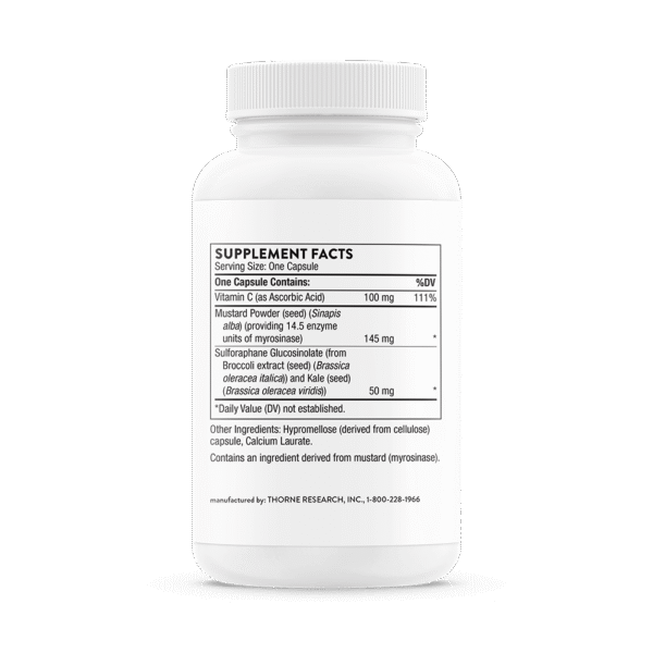 thorne broccoli seed extract