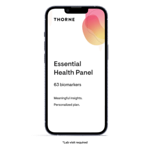 thorne essential health panel
