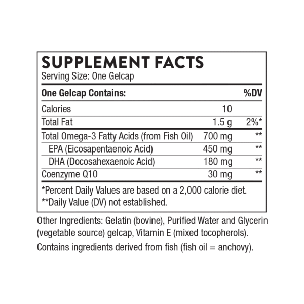 thorne omega 3 with coq10