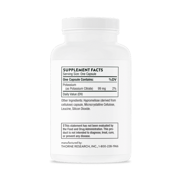 thorne potassium citrate