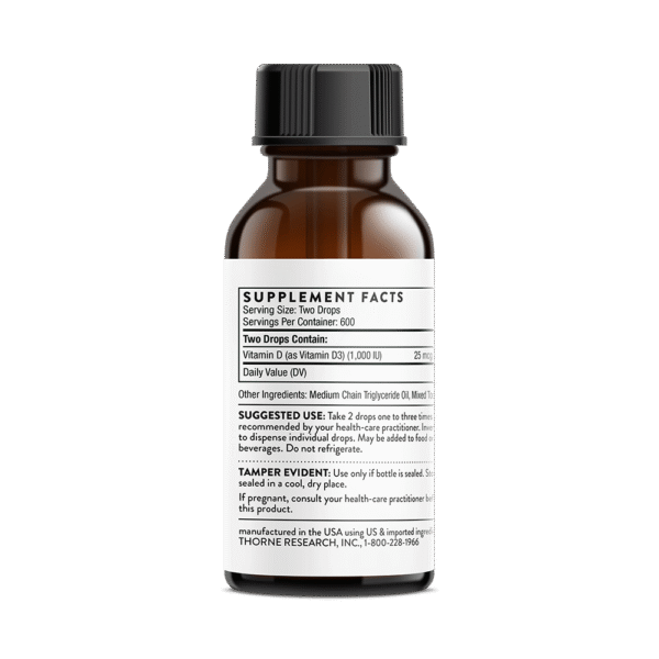 thorne vitamin d liquid