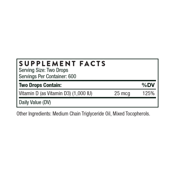 thorne vitamin d liquid
