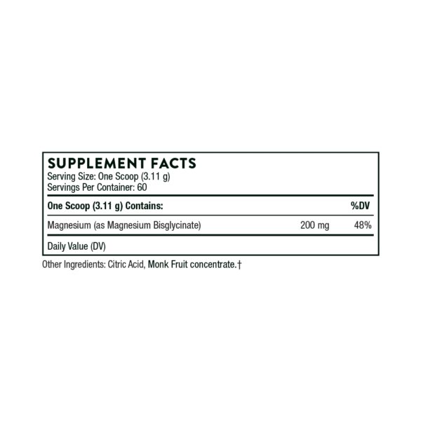 thorne magnesium bisglycinate​