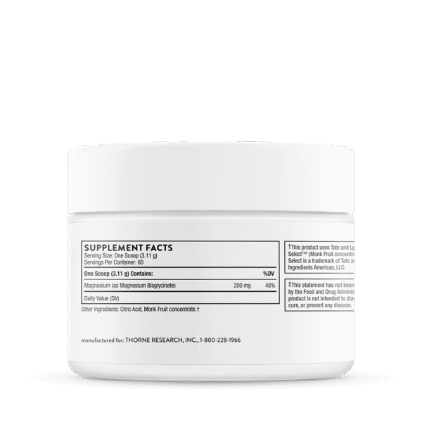 thorne magnesium bisglycinate​